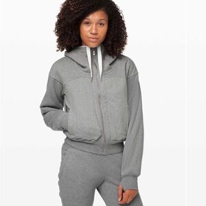 Brand new LULULEMON short and sweet Sherpa jacket